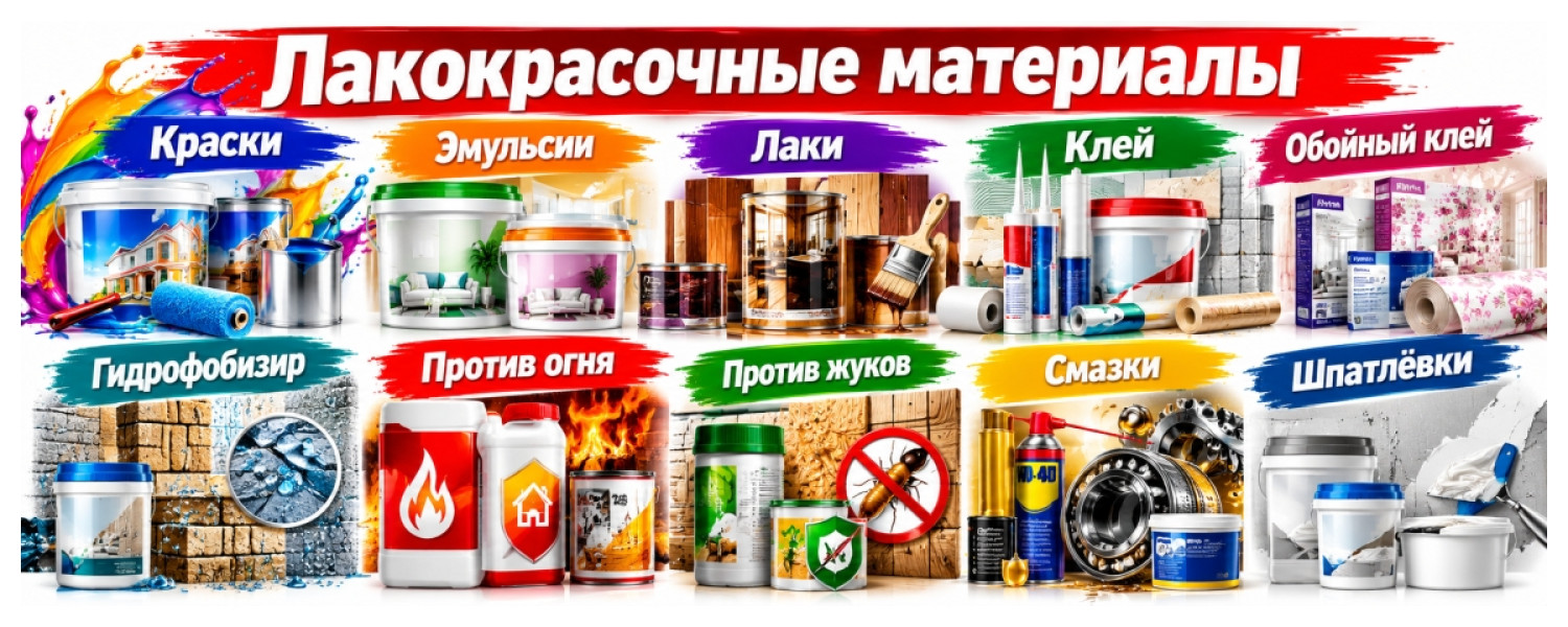 Краски, эмульсии и химия