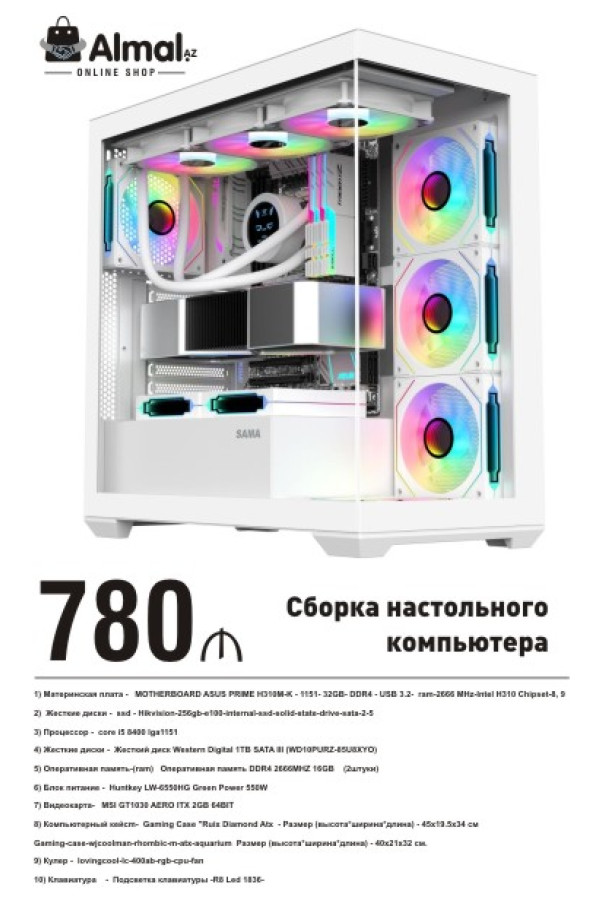 Сборка компьютера PC