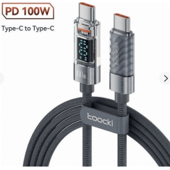USB-C Quick Charge 100W kabel|1M, 5A, 100W