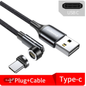  Essager 540 Fırlanan Maqnit Kabel 3A Sürətli Doldurma Mikro USB Type C kabeli iPhone Xiaomi Maqnit üçün