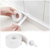 Самоклеящаяся декоративная клейкая лента белая, декоративный скотч