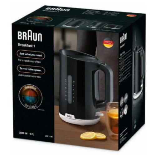 Elektrik çaydan Braun WK1100 BK