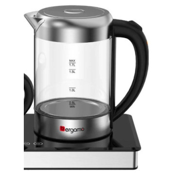 Elektrik çaydan və dəm çaydanı Bergamo BG-TM2408SGD-1