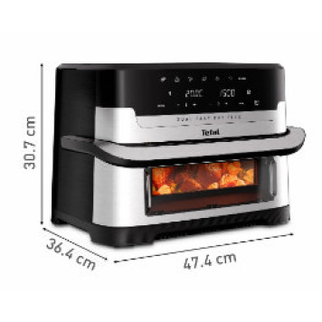Air Fryer TEFAL Dual Easy Fry Flex EY922DE0 1510002875-2