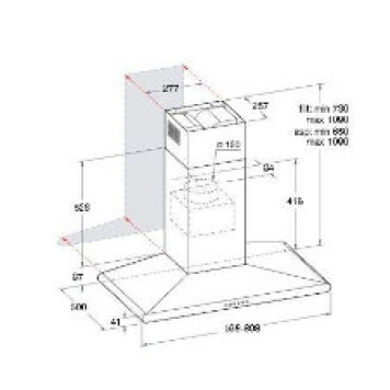 Aspirator Hotpoint HLC 6.8 AT X/HA-1