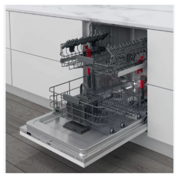 Quraşdırılan qabyuyan maşın Whirlpool WI 7020 PF-1