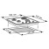 Qaz plitəsi De Luxe 5840.00gmv-055chr