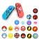 intendo Switch, совместимых с Pokemon Pikachu Goomba  Аналоговые силиконовые колпачки для кнопок 