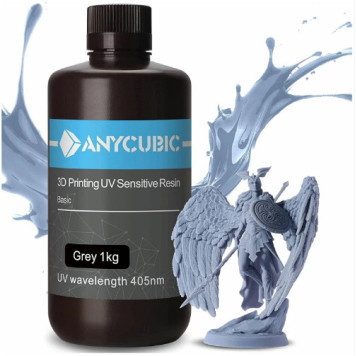 Anycubic Rəngli UV Qətran GREY 1L