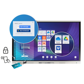İnteraktiv lövhələr SMART Board iQ RX086-1