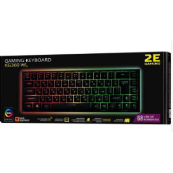 Klaviatura 2E Gaming Keyboard KG360 RGB-2