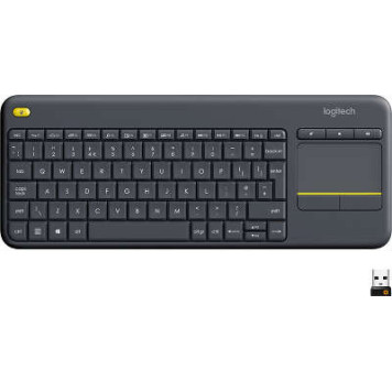Klaviatura Logitech Touch K400 Plus 920-007147 + Micro Kingston 32G Pls 100R / SDCS2/32GB-N
