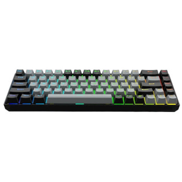 Klaviatura Eyooso Z-686 White/Gray Red switches-2