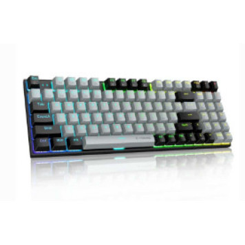 Klaviatura Eyooso Z-686 White/Gray Red switches