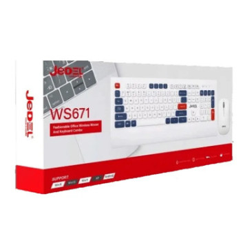 Комплект клавиатура и мышка Jedel WS671-2