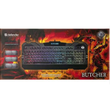 Игровая клавиатура Defender Butcher GK-193DL-1