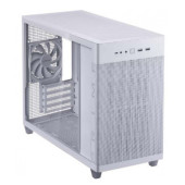 Masaüstü kompüter üçün korpus Asus Prime AP201 Tempered Glass mATX w/o PSU White (90DC00G3-B39010)