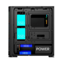 Корпус для игрового компьютера Rampage TRAPPER 650W 80 Plus Bronze