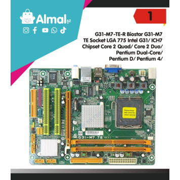 Материнская плата-(б/у)