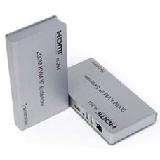 Tək Cat6/7 Kabelli 200 m HDMI KVM Ethernet Genişləndiricisi