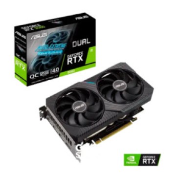 Видеокарта Asus Dual GeForce RTX 3060 V2 12GB OC Edition