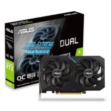 Видеокарта Asus DUAL GeForce RTX 3070 8GB GDDR6 DUAL-RTX3070-8G-SI (90YV0H60-M0NB00)