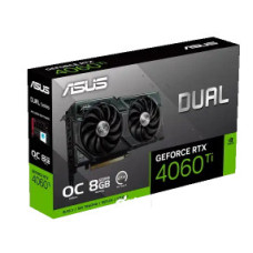 Видеокарта ASUS Dual GeForce RTX 4060 Ti OC Edition 8GB GDDR6