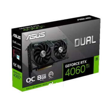 Видеокарта ASUS Dual GeForce RTX 4060 Ti OC Edition 8GB GDDR6