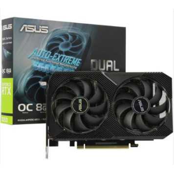 Videokart Asus GeForce RTX 3050 8GB GDDR6 (DUAL-RTX3050-O8G)-1