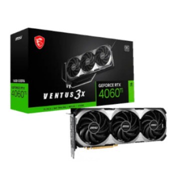 Видеокарта MSI GeForce RTX 4060 Ti VENTUS 3X 16GB OC