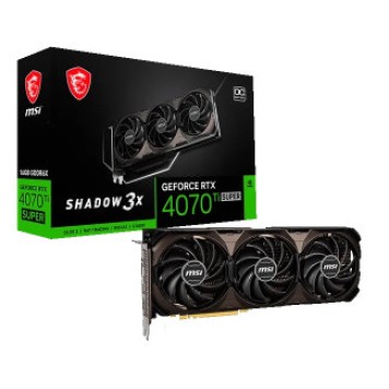 Видеокарта MSI GeForce RTX 4070 Ti Super 16GB Shadow 3X OC