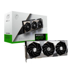 Видеокарта MSI GeForce RTX 4070 Ti SUPRIM SE 12GB
