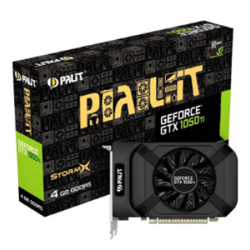 Видеокарта Palit GeForce GTX 1050 Ti 4 GB StormX (NE5105T018G1-1070F)