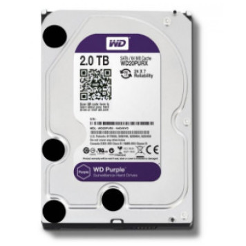 Жесткий диск Western Digital Purple 2 TB (WD20PURX)