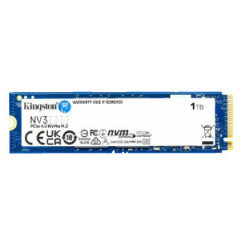 SSD накопитель Kingston 1TB NV3 PCIe 4.0 NVMe SSD SNV3S/1000G-1