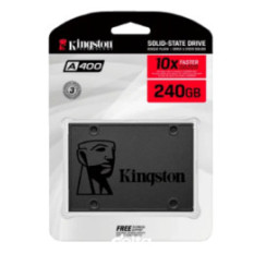 SSD yığıcı Kingston 240 GB A400 SATA3 2.5"