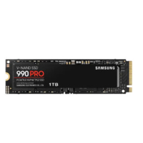SSD yigici Samsung 990 PRO 1TB NVMe PCIe 4.0 M.2 SSD With Heatsink