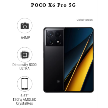 Смартфон Xiaomi Poco X6 5G 12/512 ГБ-2
