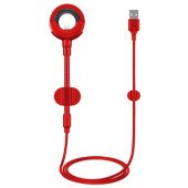 Kabel tutucusu Baseus Car Mount USB Cable Lightning to USB CALOX-09