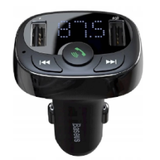 Avtomobil yükləmə cihazı FM-ötürücü ilə Baseus CCTM-01