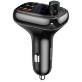 Avtomobil yükləmə cihazı FM-ötürücü ilə Baseus CCTM-B01