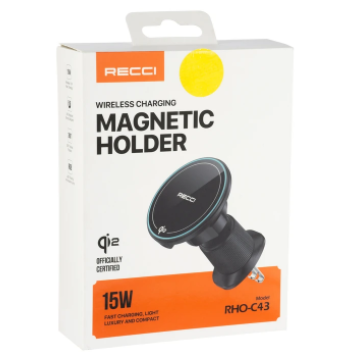 Беспроводное зарядное устройство RECCI Wireless RHO-C43 для автомобилей-2
