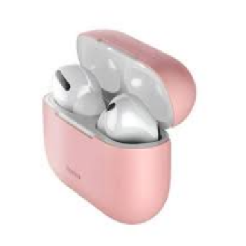 Защитный чехол для наушников AirPods Pro Baseus Silica Case For Airpods Pro Pink WIAPPOD-ABZ04-2