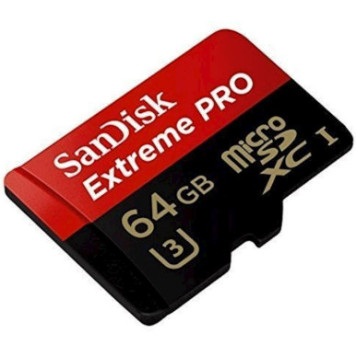 Карта памяти Sandisk Extreme Pro 64GB microSDXC class 10 (SDSQXCU-O64G-GN6MA)-1