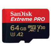 Карта памяти Sandisk Extreme Pro 64GB microSDXC class 10 (SDSQXCU-O64G-GN6MA)