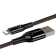 Кабель Baseus C-Shaped Light Intelligent Power-off Cable USB - Lightning 2.4A 1m Black (CALCD-01)