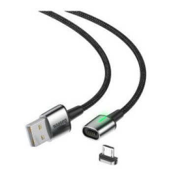 Кабель Micro USB Baseus CAMXC-A01 Zinc Magnetic Cable USB For Micro 2.4A 1м-1