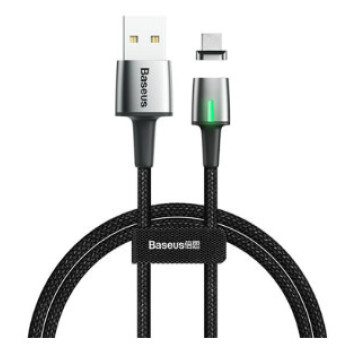 Кабель Micro USB Baseus CAMXC-A01 Zinc Magnetic Cable USB For Micro 2.4A 1м