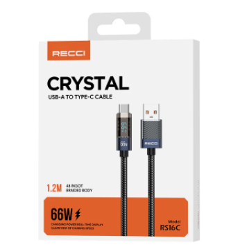 Кабель RECCI RS16C CRYSRAL 66W 1.2M-1