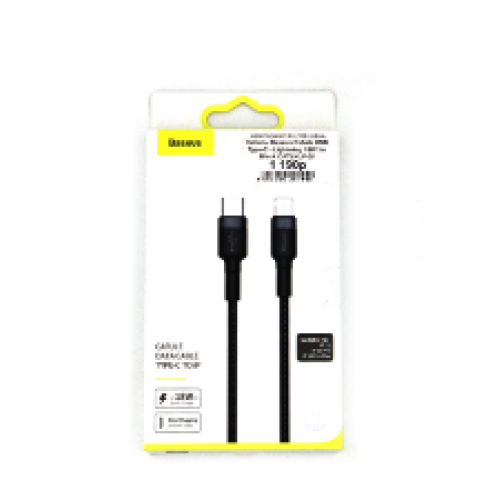 Кабель Type-C на Lightning Baseus Cafule 18W 1м CATLKLF-G1